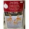Image 2 : Deer Family With 729 LED Lights, Set of 3