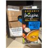 Image 1 : Organic Imagine Vegetarian No-Chicken Broth, 6 x 32 fl oz (946 ml)