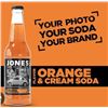 Image 1 : Jones Soda 12x355ml Bottles – Orange and Cream Soda Flavor