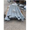 Image 2 : Bulk Lot of Galvanized Steel Pipes of Varying Lengths and Diameters
