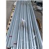 Image 3 : Bulk Lot of Galvanized Steel Pipes of Varying Lengths and Diameters