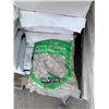 Image 4 : Bulk Lot of Assorted Landscaping Materials, Including Anti-Skid Stone, Wood Shavings, and River Ston