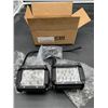 Image 2 : Skyworld 4-Inch LED Work Lights for Truck, Boat, ATV, and SUV, 2-Piece Set