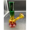Image 2 : Glass Water Pipe With Gradient Coloring and Detachable Bowl