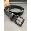 Image 3 : Levi’s Men’s Leather Belt, M/M, Black, Fits Pants Size 32-34