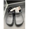 Image 1 : Crocs Bistro Black Slip-Resistant Clogs, Size Mens 6 / Womens 8