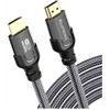 Image 1 : ELUTENG 8K HDMI 2.1 Cable 48Gbps Ultra High Speed HDMI to HDMI Cable Gold Plated HD Video Cable Conn