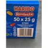 Image 3 : Haribo Roulette 50x25g Tubes
