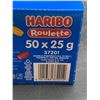 Image 3 : Haribo Roulette 50x25g Tubes