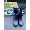 Image 2 : Kamik EK6002 Navy Rain Childrens Boots Size 9