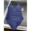 Image 1 : Roots Women’s One-Piece Swimsuit with Polka Dot Design, Size 8
