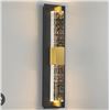Image 1 : WOSHITU X0040K1CE5 Black and Gold Rail Indoor, 3000K,