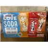 Image 1 : Pack of 15 Cove Soda Cans in Assorted Flavors, Zero Sugar