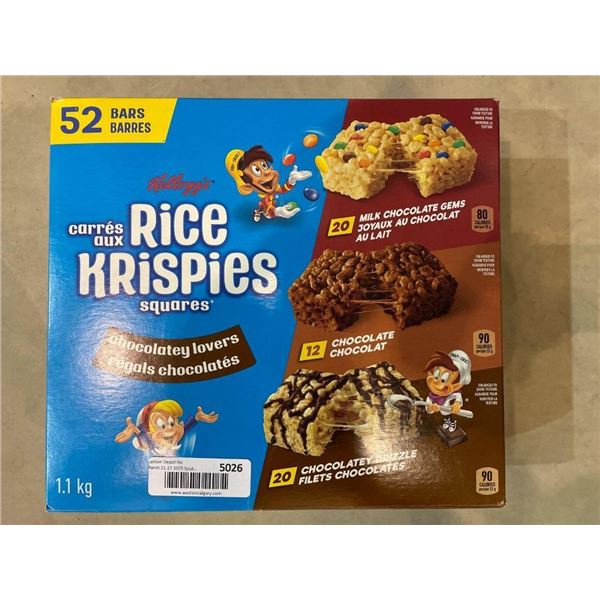 Rice Krispies Squares Variety Pack with 52 Bars