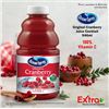 Image 1 : Ocean Spray Cranberry Cocktail 12 x 32 FL OZ (946 mL) Bottles