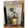 Image 2 : Evergreen Solar LED Edison Lantern with Metal Cage Design