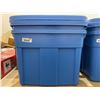 Image 3 : Rubbermaid Roughneck 14 Gallon Durable Storage Container, Blue