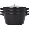 Image 1 : Staub Stackable Set Cocotte and Fry Pan – Model 14562423