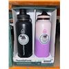 Image 1 : ThermoFlask Set of Two 1.2L (40 oz) Vacuum Insulated Water Bottles