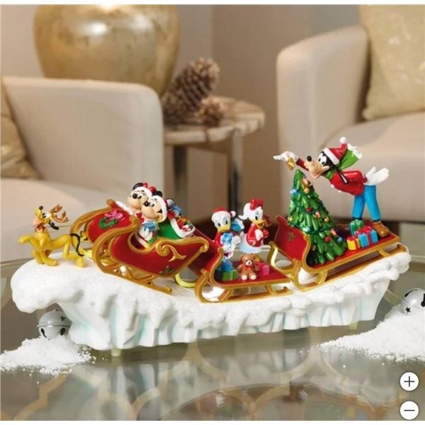 Disney Holiday Sleigh with Lights and Music by Costco Item 862143