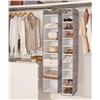 Image 1 : Neatfreak 2 Hanging Closet Organizers with Adjustable Shelves