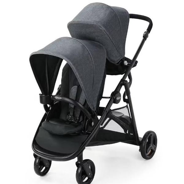 Graco Ready2Grow 2.0 Double Stroller in Rafa Fashion