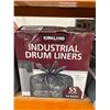 Image 1 : Kirkland Signature Industrial 55-Gallon Drum Liners, 60 Bags