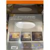 Image 2 : Koda Modern 15-Inch LED Ceiling Light with Backlight