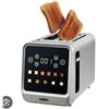 Image 1 : Salton Touchscreen Toaster, 2-Slice Digital Model with Countdown Timer