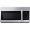 Image 1 : Samsung ME16A4021AS 1.6 Cu. Ft. Stainless Over-the-Range Microwave