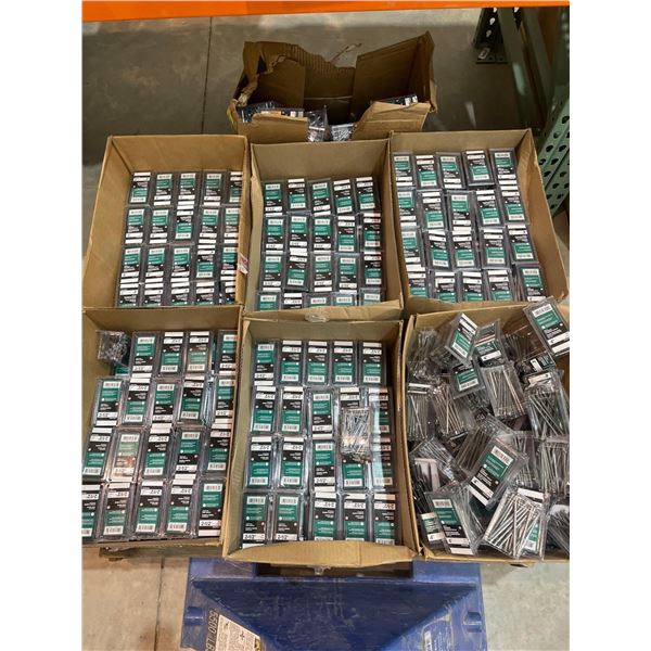 PALLET LOT OF ASSORTED NAILS