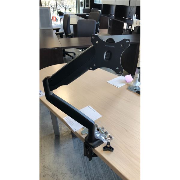BLACK SINGLE MONITOR STAND