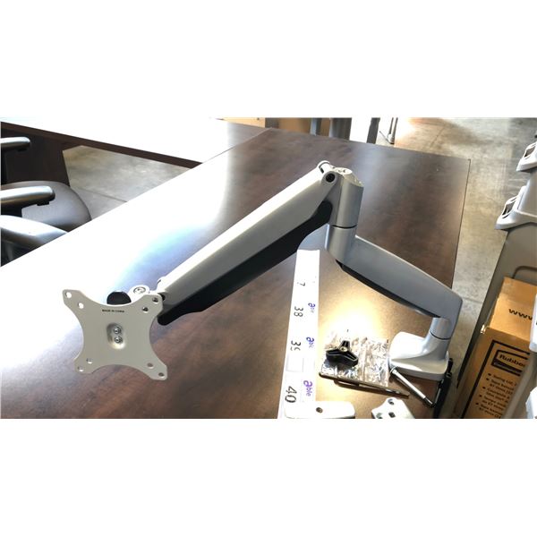 SILVER SINGLE MONITOR STAND