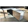 Image 2 : WHITE/MAPLE 6 X 6 L SHAPE DESK