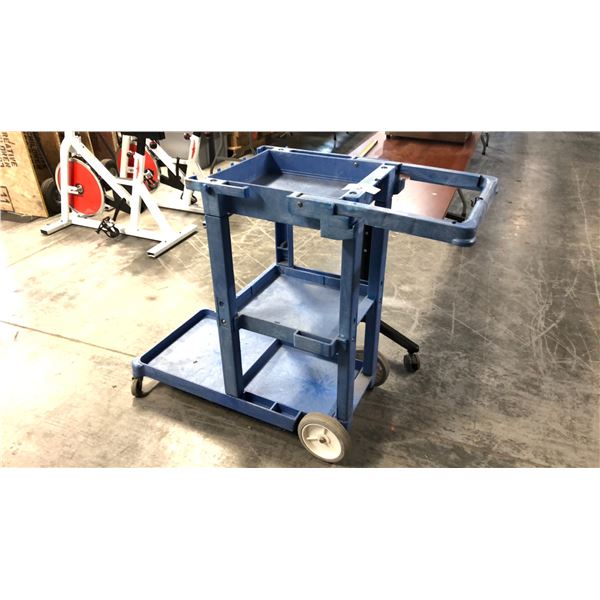 BLUE SERVICE CART