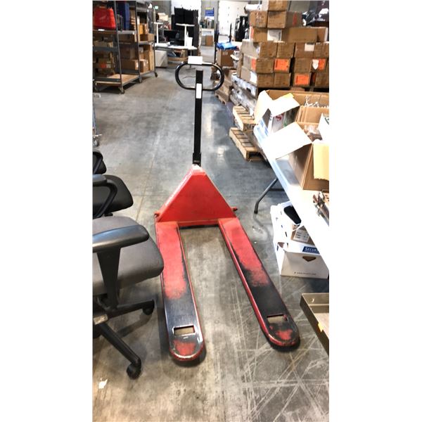 RED JOHNSTON 5500LB PALLET JACK