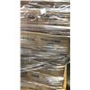 Image 2 : PALLET OF MIXED ITEMS INCL 92" X 50' ULINE BLACK PRIVACY SCREEN, SWIPER SPRAYS AND MORE