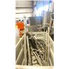 Image 2 : BIN OF ASSORTED STAINLESS STEEL BREWERY PIPES (BIN NOT INCLUDED)