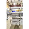 Image 2 : PAIR OF METAL 5 SHELF COMMERCIAL SHELVING UNITS