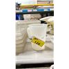 Image 2 : ASSORTED PLASTIC COMMERCIAL RESTAURANT STORAGE CONTAINERS/INSERTS WITH LARGE MEASURING JUG