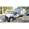 Image 2 : 2008 FORD F450, 2DR CUBE VAN, WHITE, VIN 1FDXX46RX8ED73824