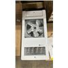 Image 2 : 2 OVS1250BL-TB6 OUELLET WHITE RESIDENTIAL WALL FAN HEATERS & 2 OVS2008BL OUELLET WHITE RESIDENTIAL