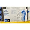 Image 1 : 6 CASES OF LARGE DISPOSABLE NITRILE GLOVES