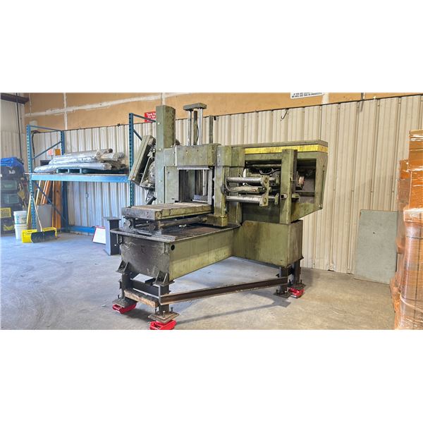 HYD-MECH H20A INDUSTRIAL 20" CUT HYDRAULIC PRESS HORIZONTAL METAL CUTTING WET BAND SAW