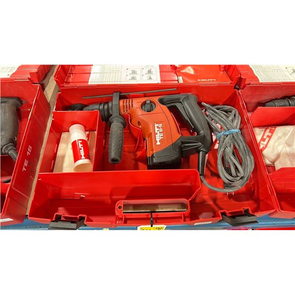 HILTI TE 6-S ROTARY HAMMER DRILL WITH STORAGE CASE