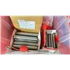 Image 2 : PLASTIC TOTE OF ASSORTED HILTI ANCHORS & ASSORTED HARDWARE