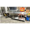 Image 1 : 108"W X 24"D X 36"H STAINLESS STEEL SINGLE SINK COMMERCIAL HAND WASH PREPARATION STATION WITH