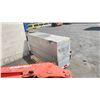 Image 2 : 2 LANGFAB SINGLE DOOR INDUSTRIAL 72"W X 22"D X 18"H ALUMINUM MOUNTED VEHICLE SERVICE BOXES