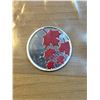 Image 1 : Lot 1-1) 5x1 g Coastal Treasure Maple Leaf silver round