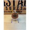 Image 2 : Lot 2-1) 2x1/2 oz Canadian Maple leaf copper